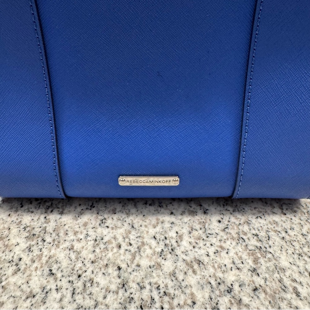 Rebecca Minkoff Mini MAB Crossbody Satchel in Cobalt Blue - Picture 8 of 12